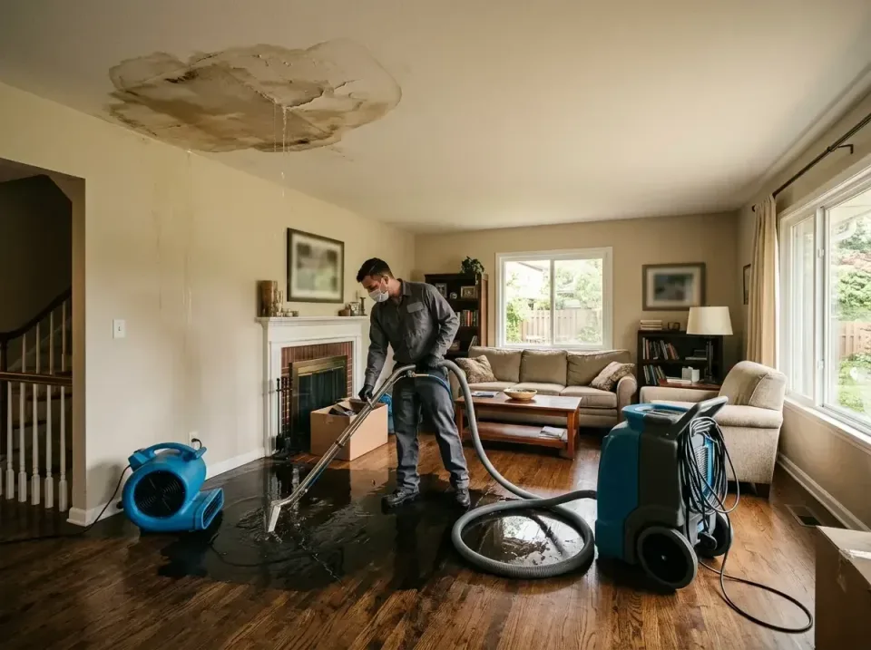attic-pipe-burst-ceiling-drip-008 — frequently asked questions, Water Damage Restoration & Carpet Care in Waynesboro, TN